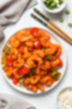 Sweet & Sour King Prawn (Hong Kong Style)