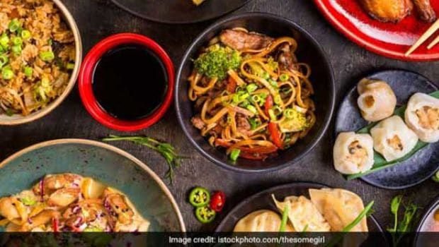 Arranged Food and Objects