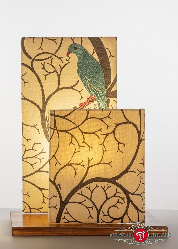 Thumbnail: Lampe Laura écureuil et Palombe