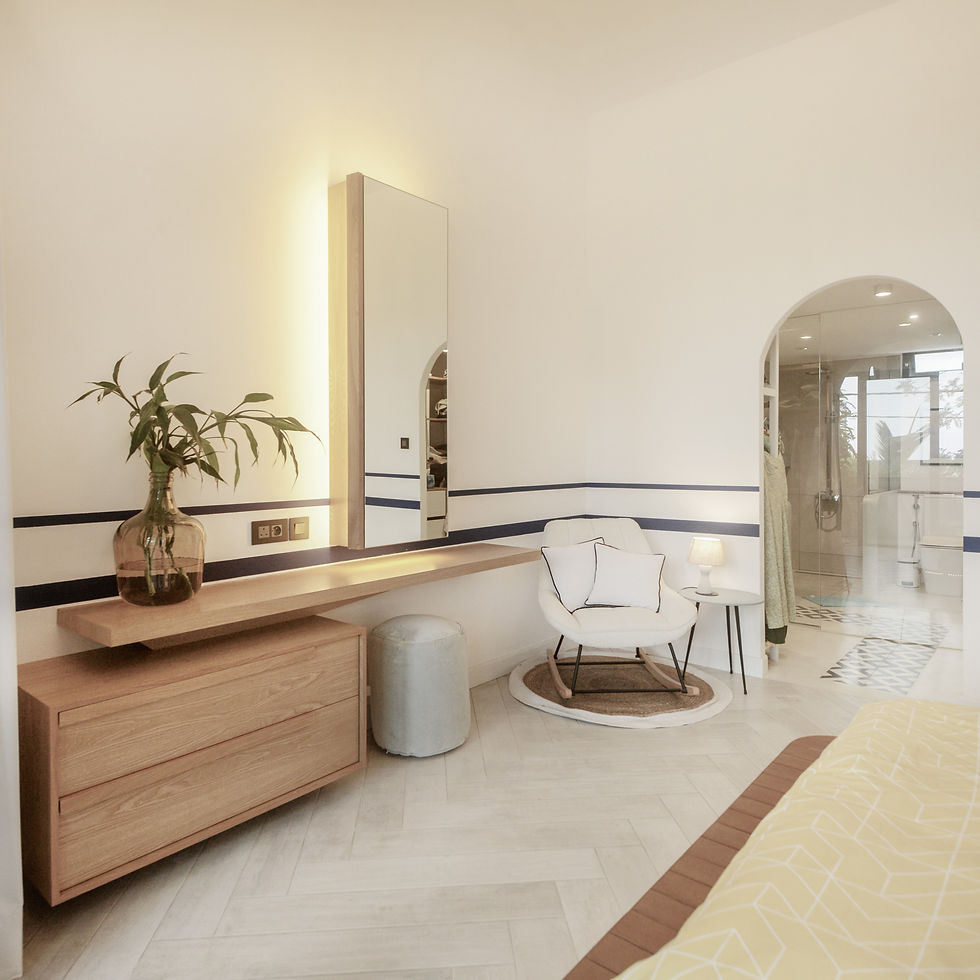 Master Suite & Custom-Made Furniture