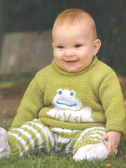 Детский джемпер "Царевна лягушка"