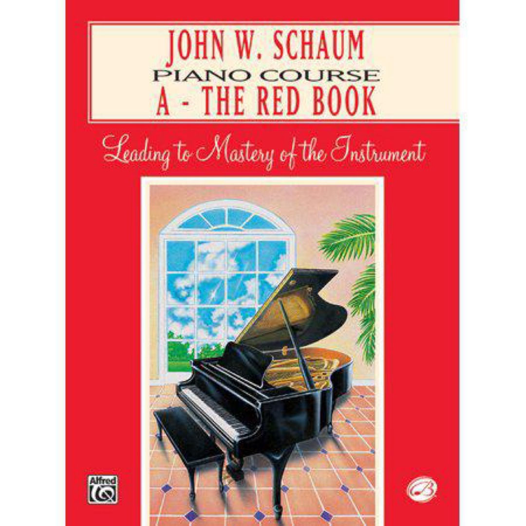 Curso de piano de John W. Schaum: A - El libro rojo (libro de bolsillo)