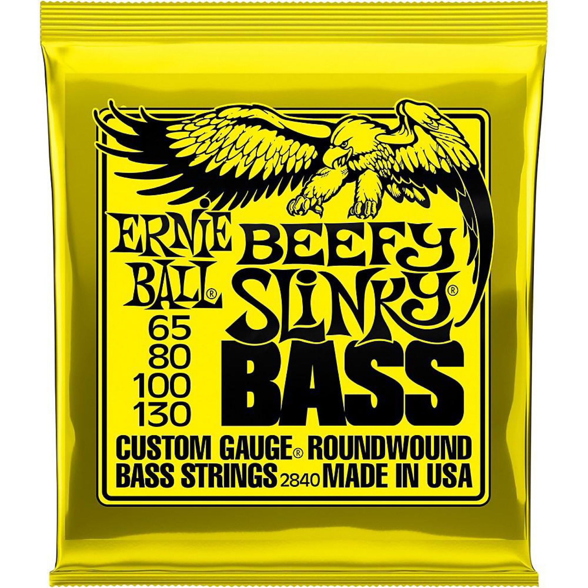 Encordadura para bajo Ernie Ball Beefy Slinky Nickel Wound 2840