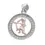 Miniatura: Charms Zodiaco Sagittario Con Zirconi Argento 925  10mm