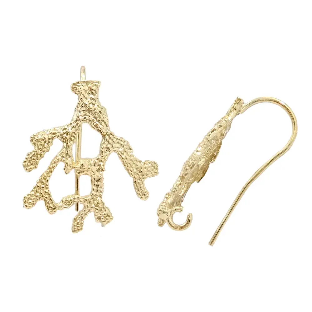 Monachella Rami Corallo Argento 925 22x20mm