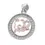 Miniatura: Charms Zodiaco Acquario Con Zirconi Argento 925 Placcato  10mm