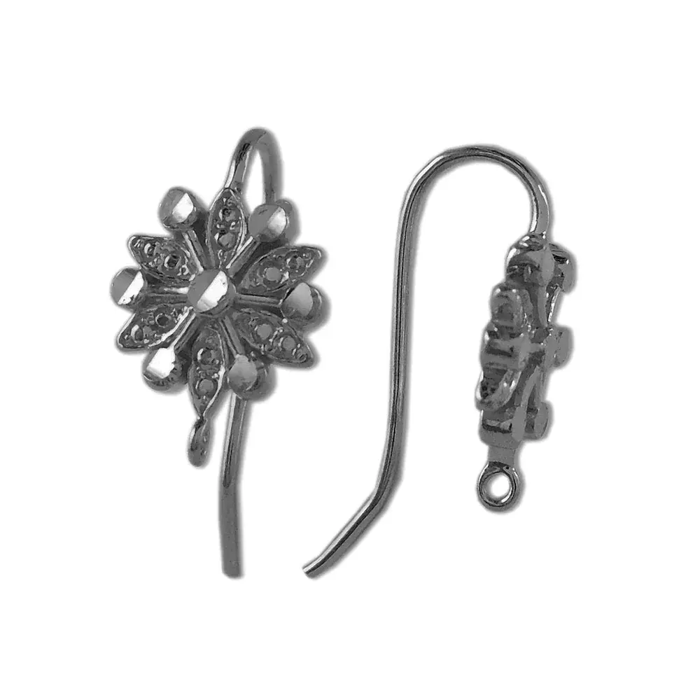 Monachella Fiore Stella Argento 925 16x10mm