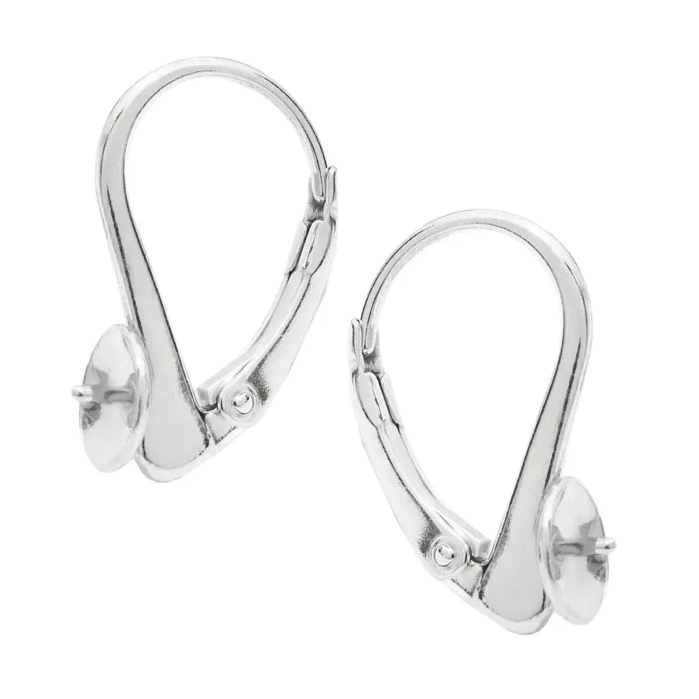 Monachella Chiusa Con Coppetta Argento 925 19x12mm