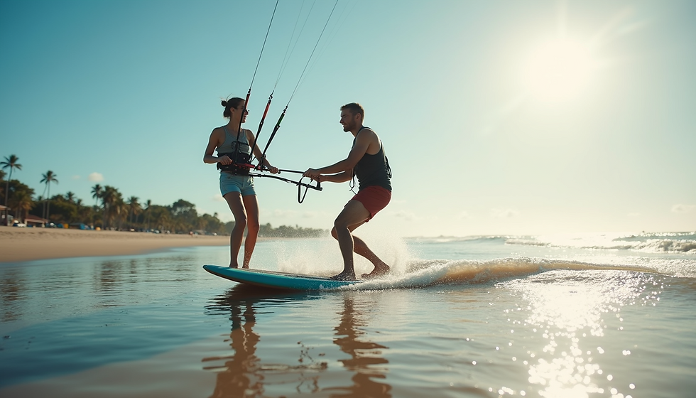 Beginner's Guide to Kitesurfing Lessons