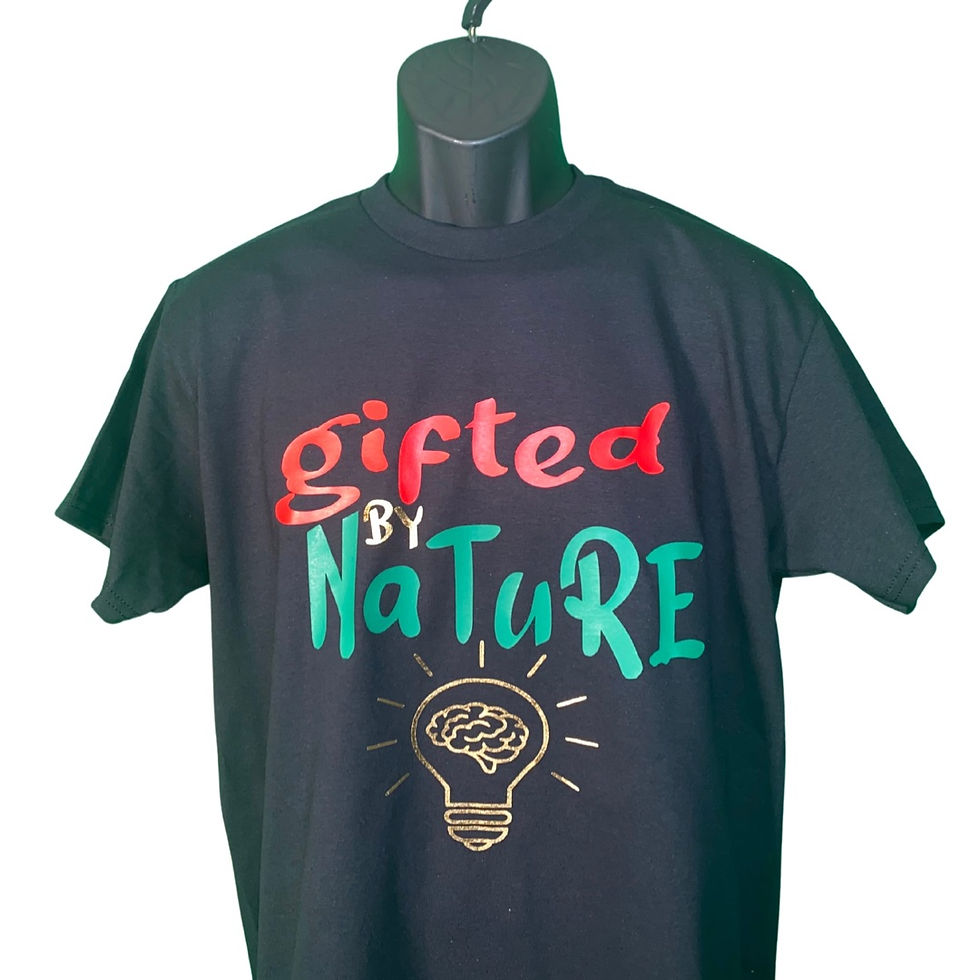 Thumbnail: Gifted By Nature Premium Black Tee