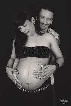 Embarazo Estudio Pareja