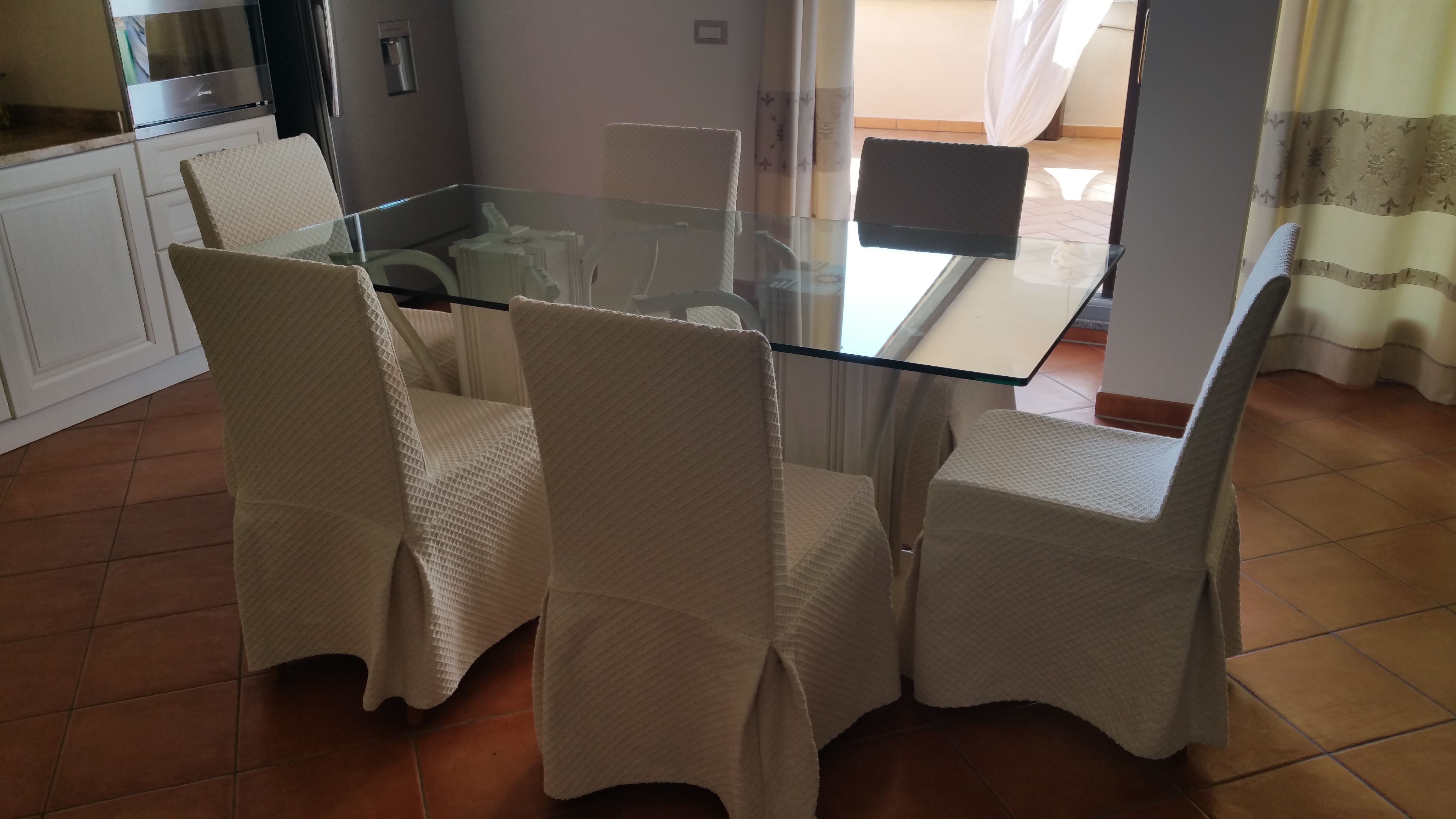 Tavolo Piano cristallo