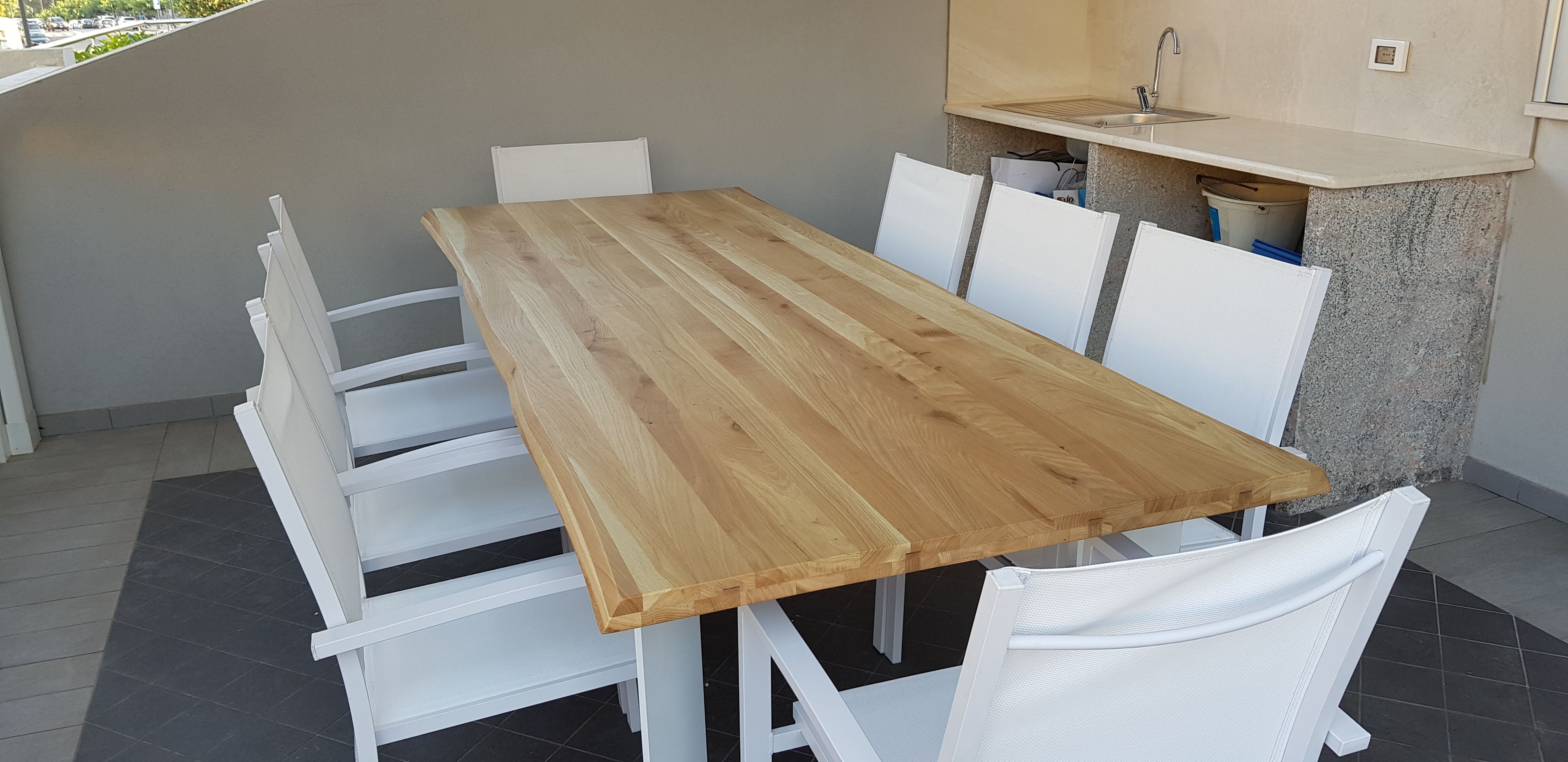 Tavolo legno Massello da 4 cm