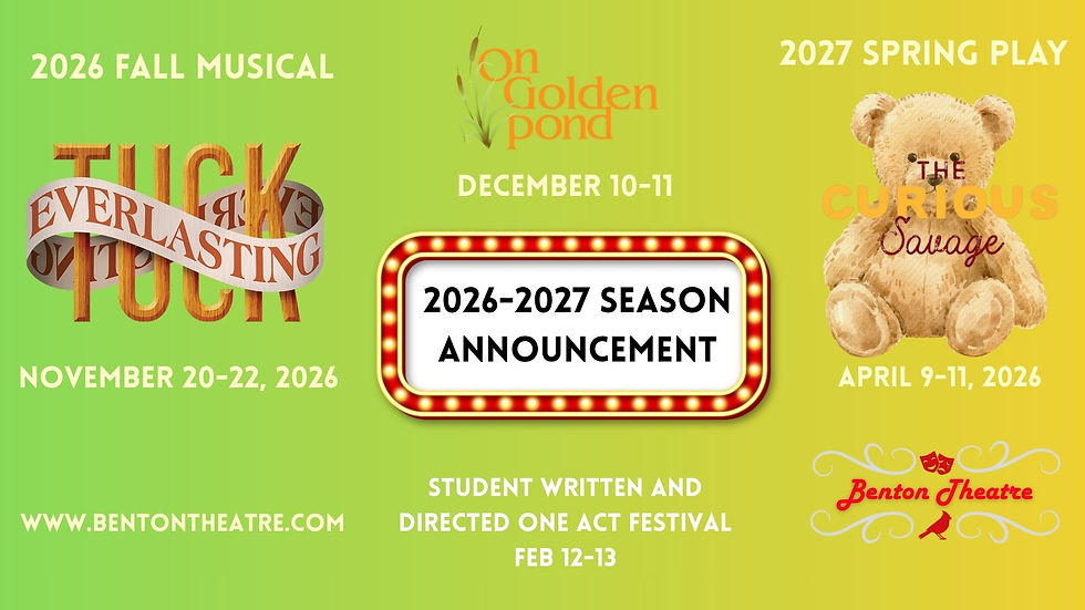 2025-2026 Season Announcement