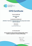ACAMA Delegate Certificate