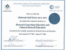 Royal Alexandra Hospital Residency Completion Certificate