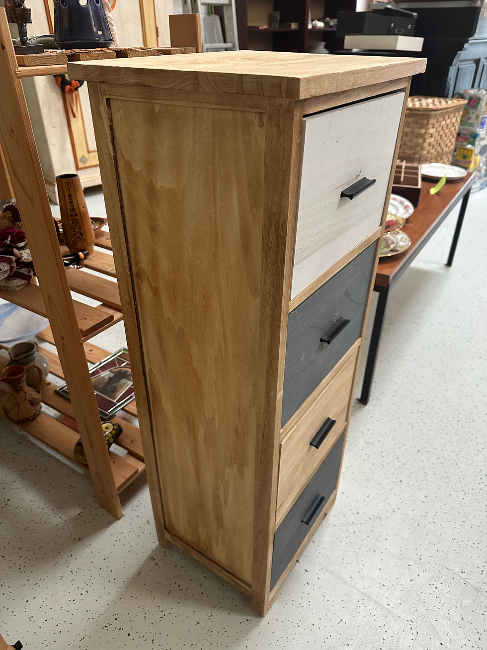 Miniature : Petit armoire avec 4 tiroirs H91/L34,5/P29,5cm