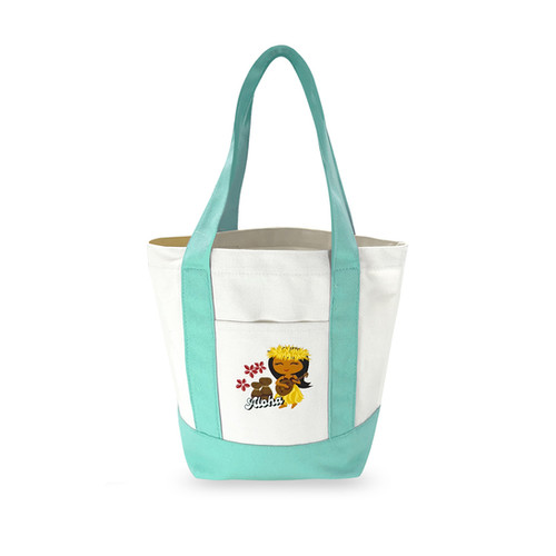 Hawaiian Hula Canvas Tote Bag | Nani Island