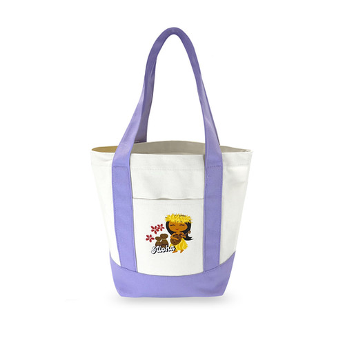Hawaiian Hula Canvas Tote Bag | Nani Island