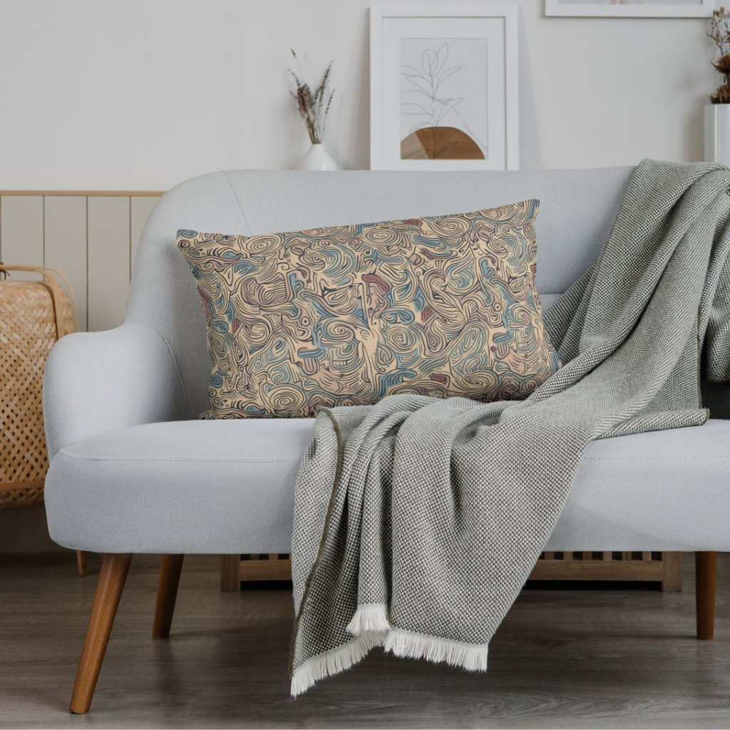 Derin Yansıma | Kırlent 40x40cm