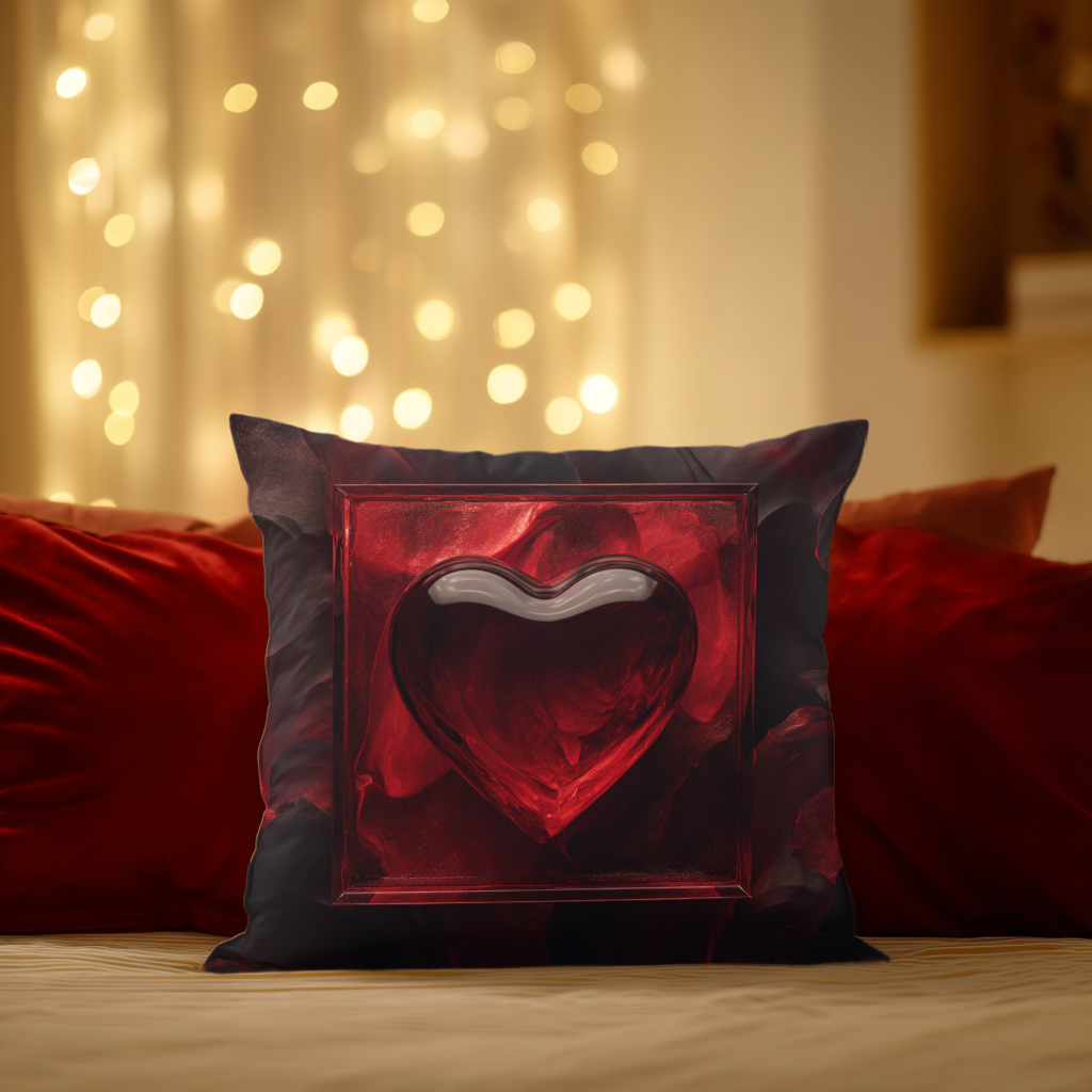 Noir Amour | Kırlent 40x40cm