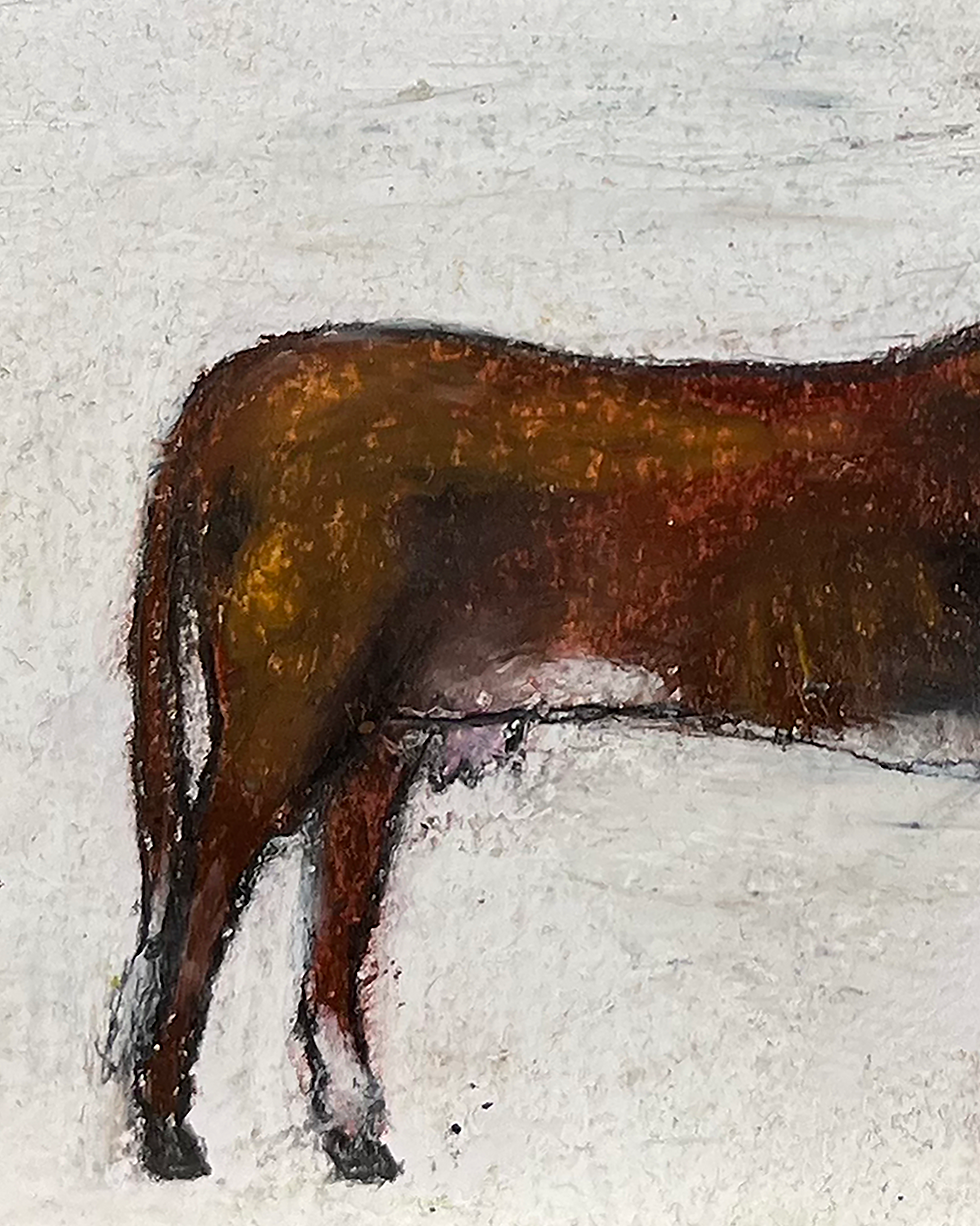 Thumbnail: ‘The Girl with Her Mashona Cow’ by Errol Theunissen