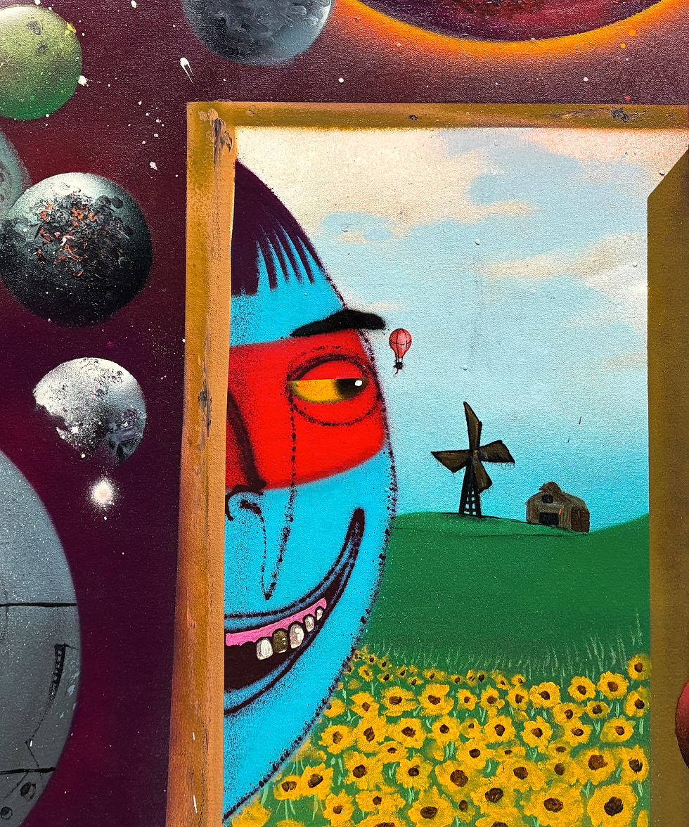 Thumbnail: Painting by the Brazilian artist Cranio