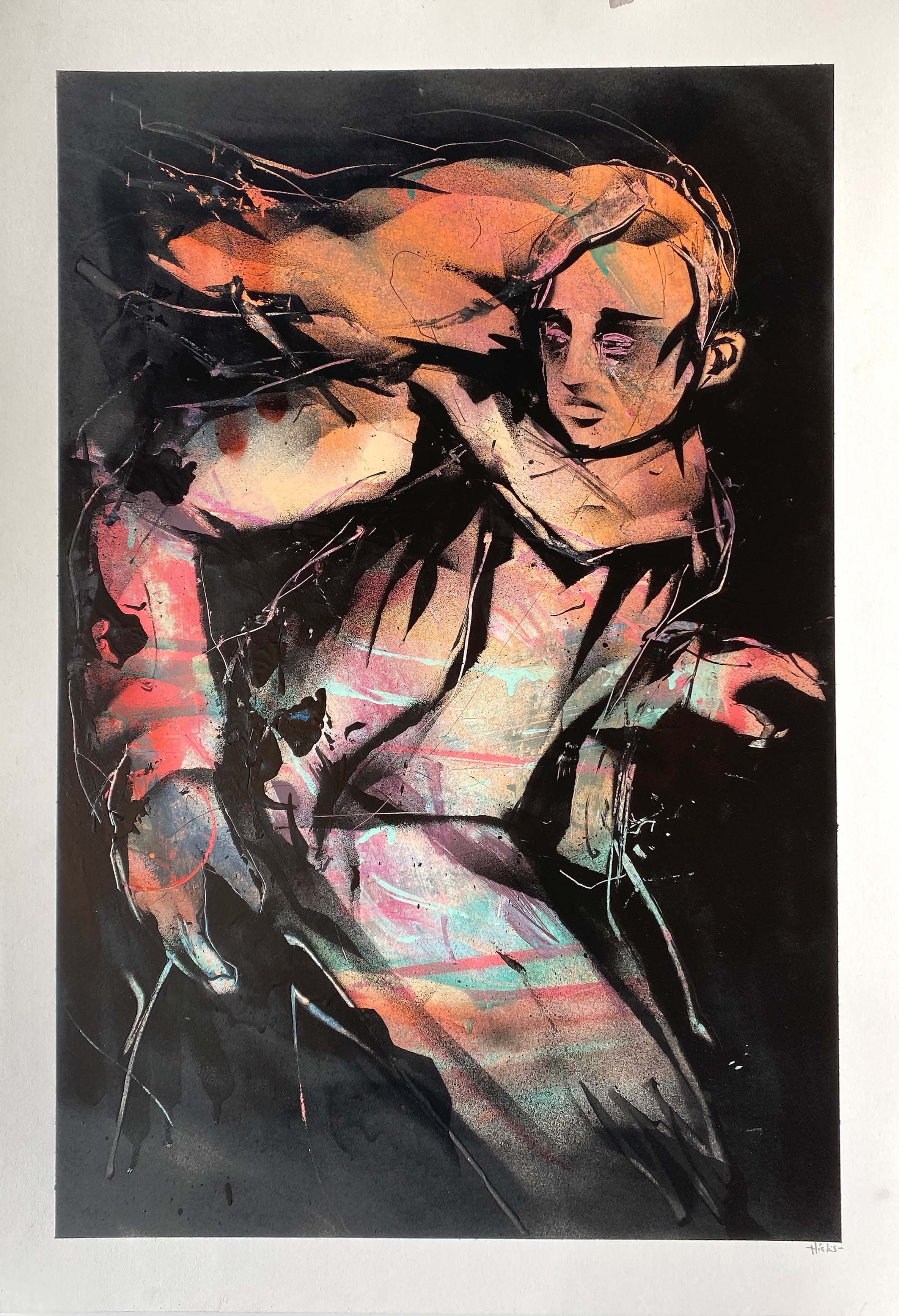 'Study for Figure' by ED HICKS