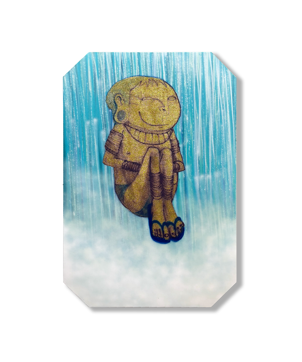 Painting by the Brazilian artist Cranio