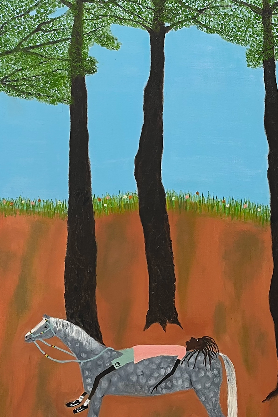 Thumbnail: ‘Sometimes They Paused for a While and Looked Up at the Green Leaves.’ by Errol
