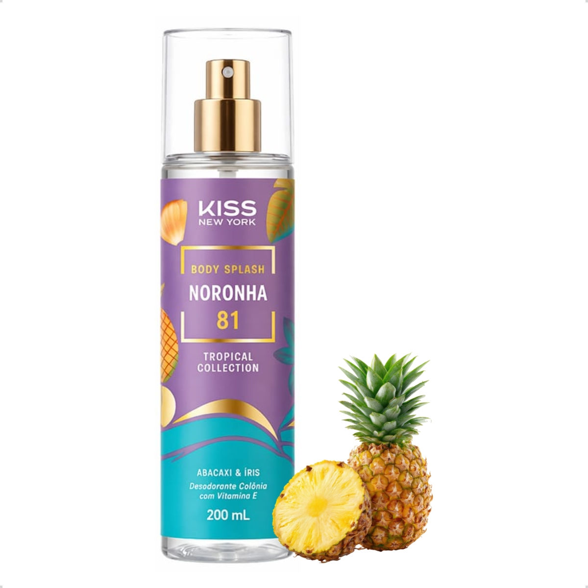 Body Splash Noronha 81 Lançamento Kiss New York 200ml