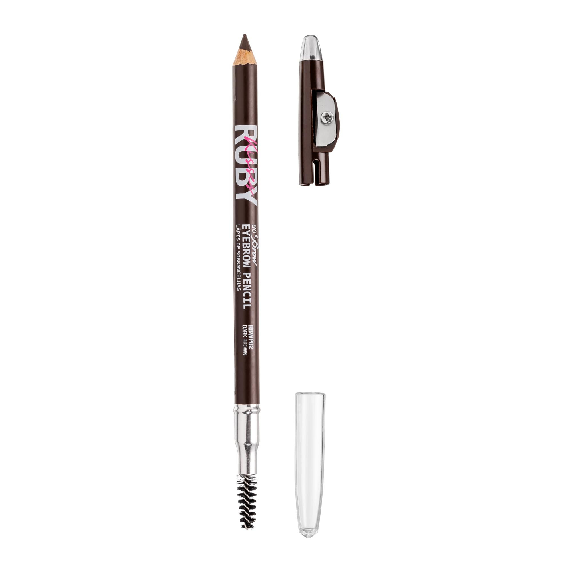 Lápis para Sobrancelhas Ruby Kisses by Kiss – Dark Brown