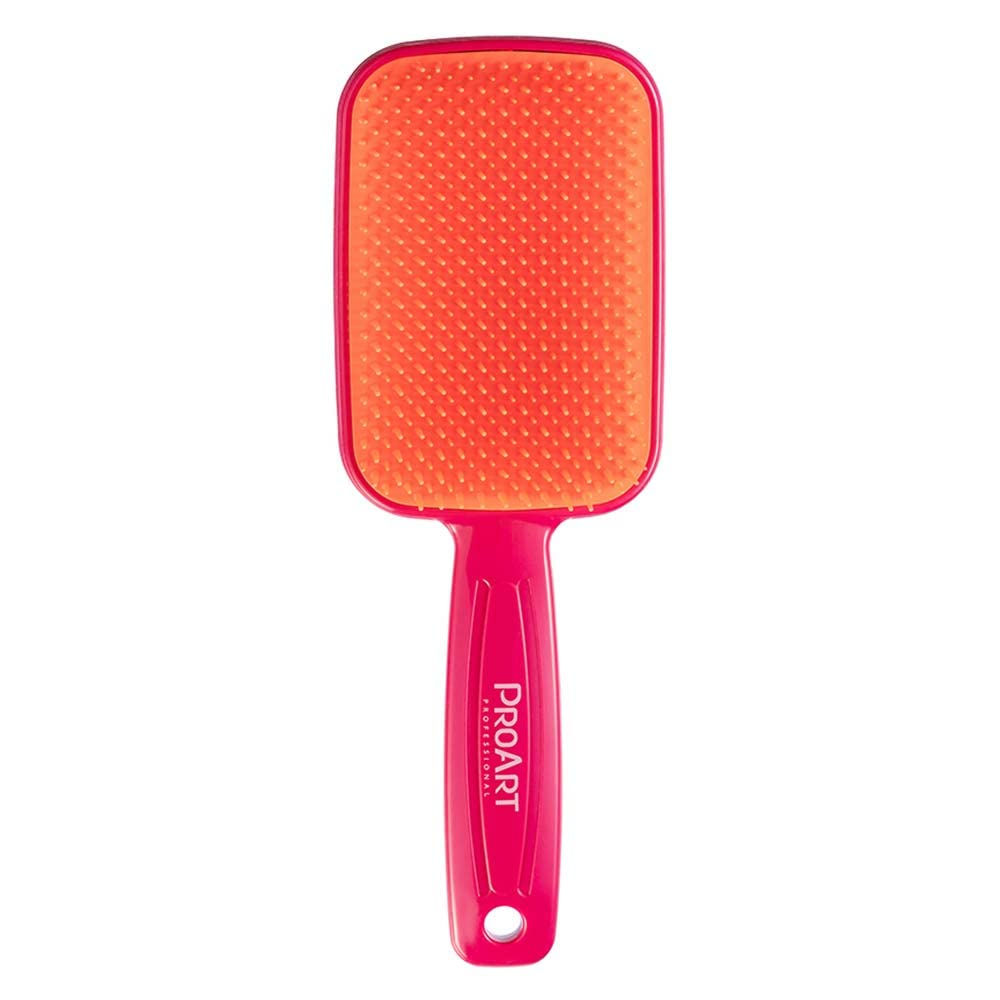 Proart Escova Desembaraçante Rosa E Laranja - Proart