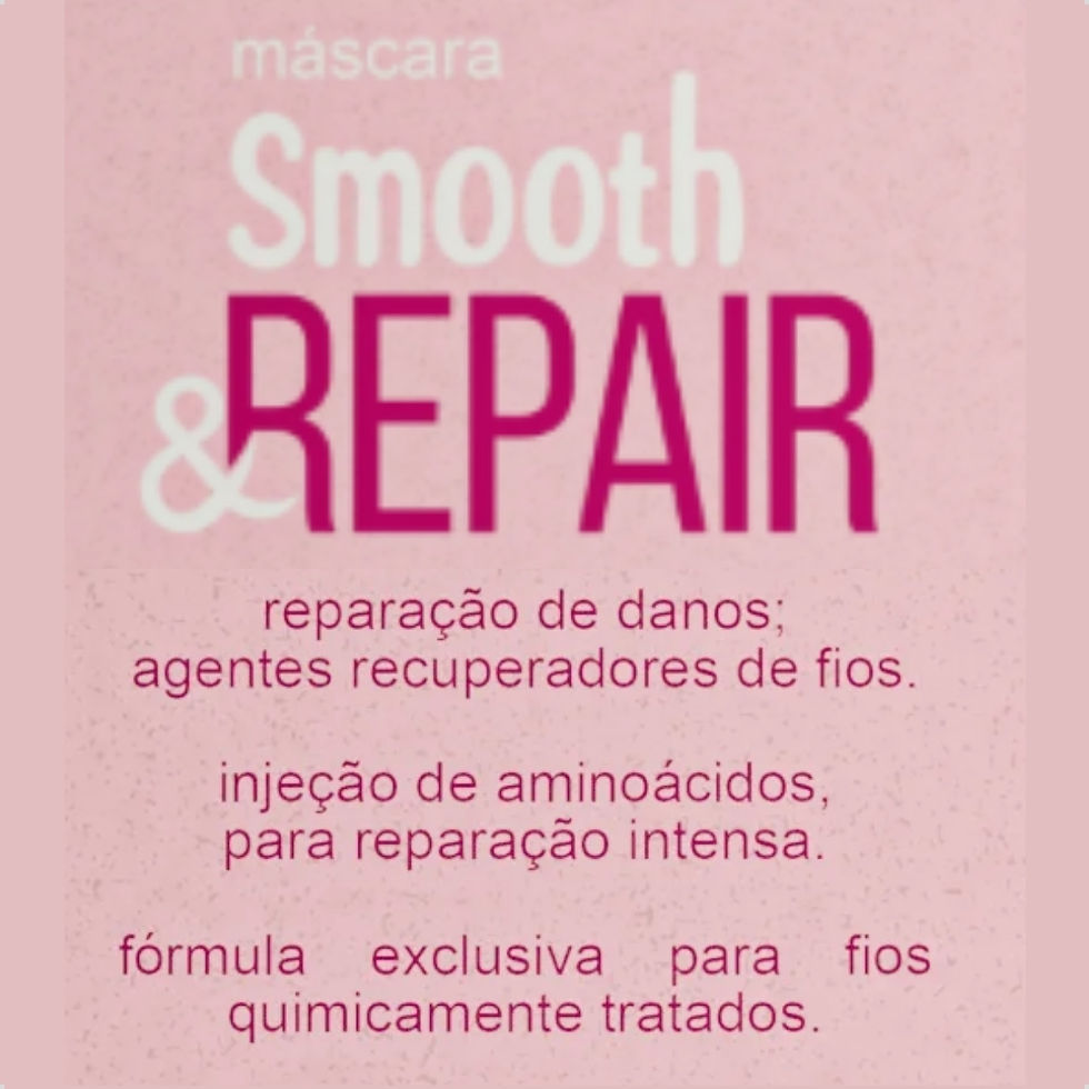 Miniatura: Kit Shampoo e Máscara Tratamento Smooth & Repair Glatten 1kg