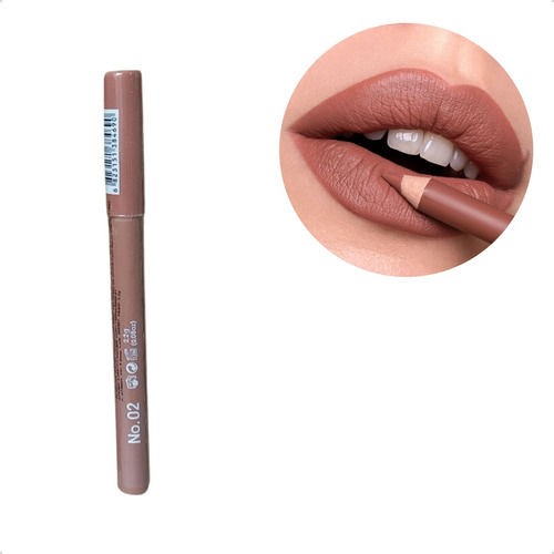 Miniatura: Lápis 2 Em 1 Batom E Contorno Labial Yvisiy Easy Tons Nude