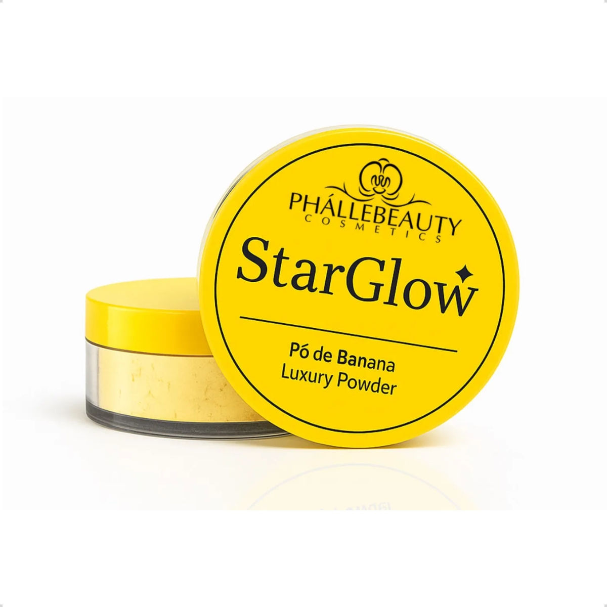 Pó Banana Star Glow Finalizador De Maquiagem Phallebeauty