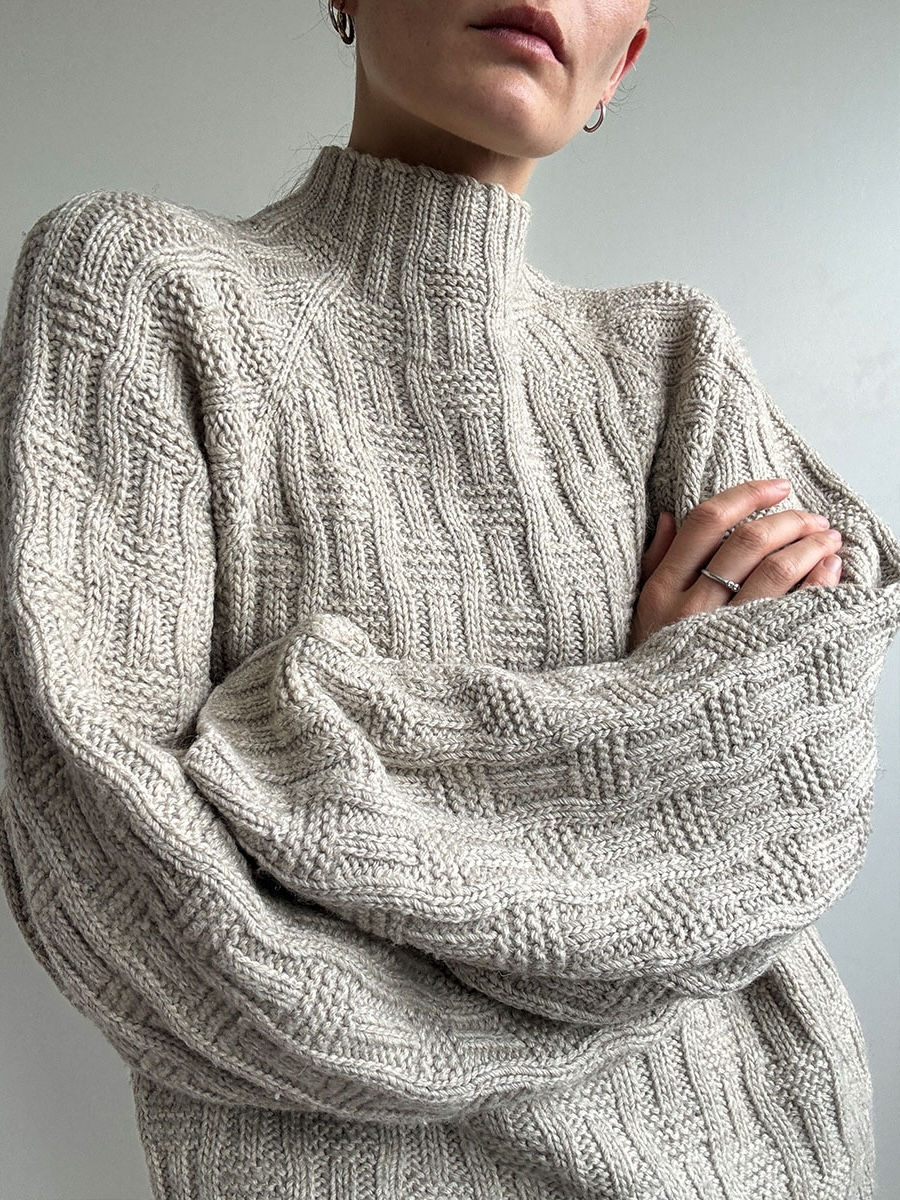 Thumbnail: Upstream Sweater - Knitting Pattern