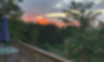 Fall Sunrise at Double Play Cabins