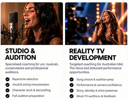Vocal Performance Coaching