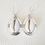 Thumbnail: Cowrie Shell Earrings .925 Sterling Silver