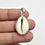 Thumbnail: Plain Shell Pendant.925 SterlingSilver