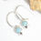 Thumbnail: Jersey Larimar Earrings .925 Sterling Silver