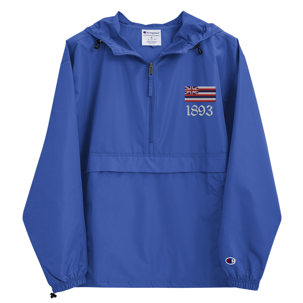 Thumbnail: 1893 Market Embroidered Champion Packable Jacket