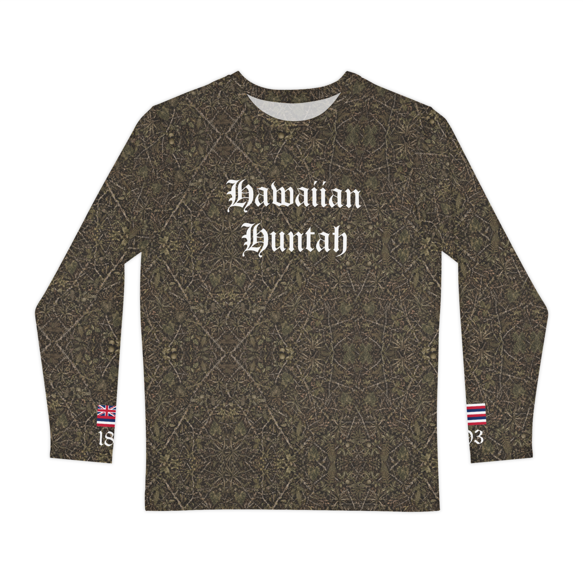 Hawaiian Huntah Long Sleeve Shirt