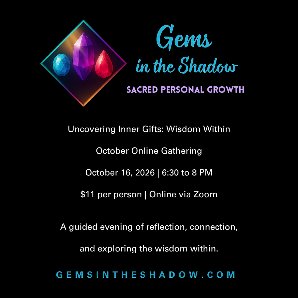 October Gems Online Gathering