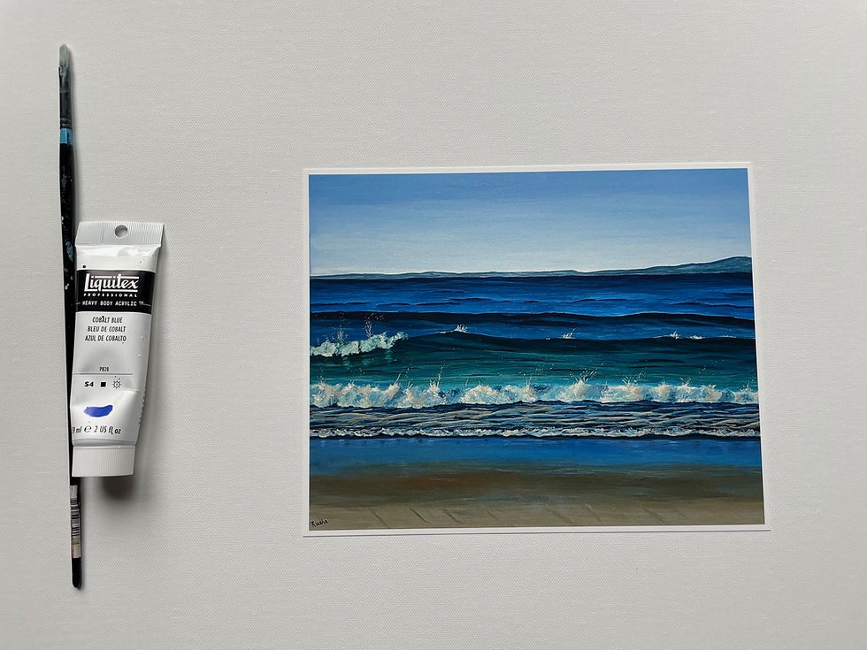 Thumbnail: Spanish Bay Beach - Print