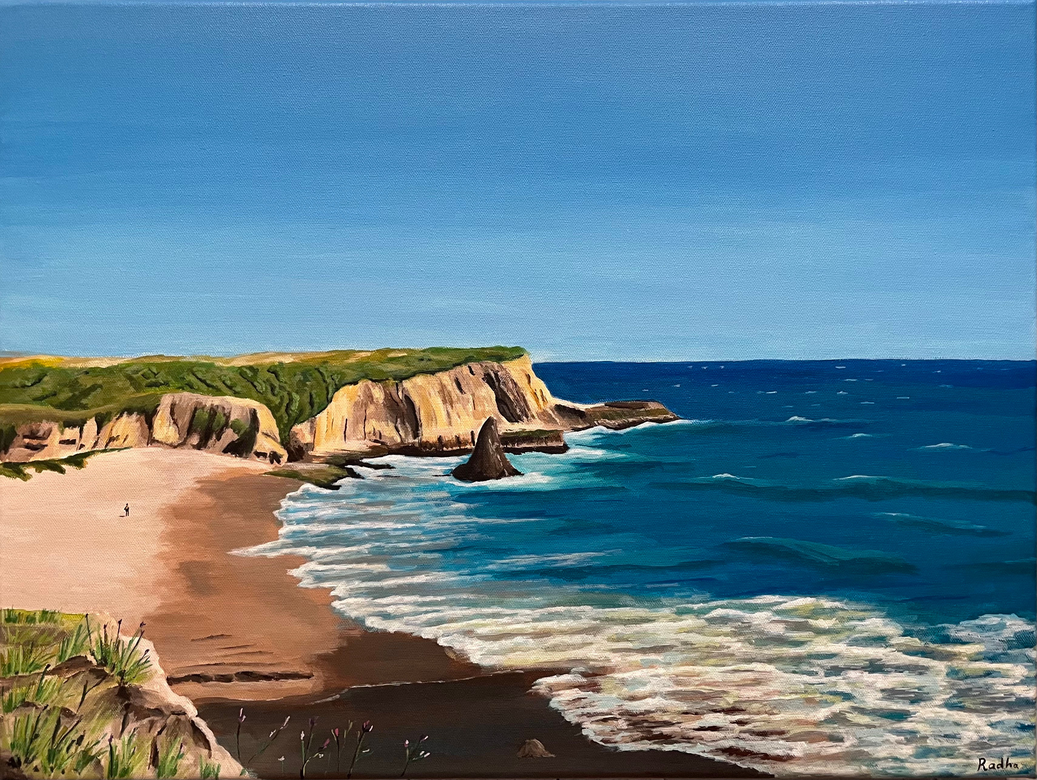 Davenport Beach (18 x 24)