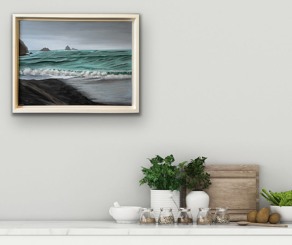 Thumbnail: Fog at Mori Point (18 x 24)