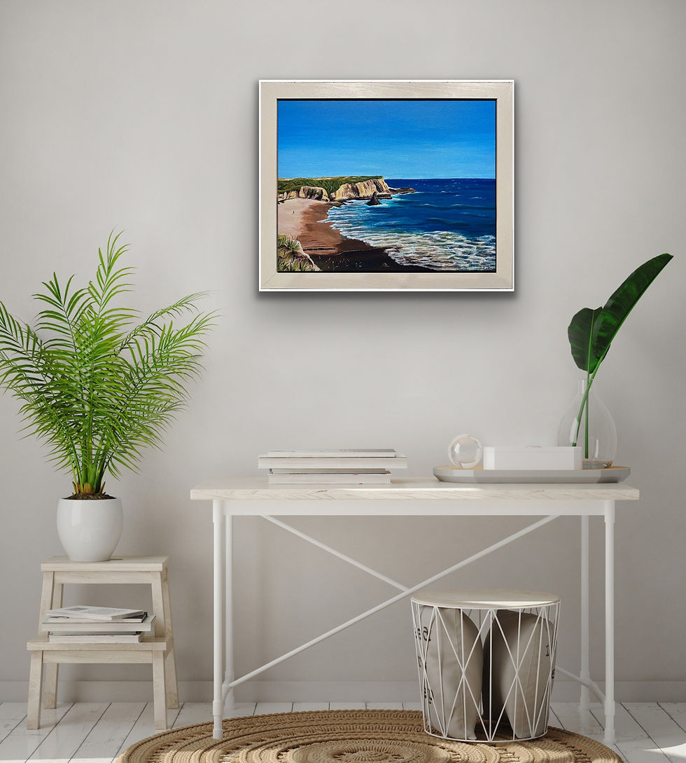 Thumbnail: Davenport Beach - Print