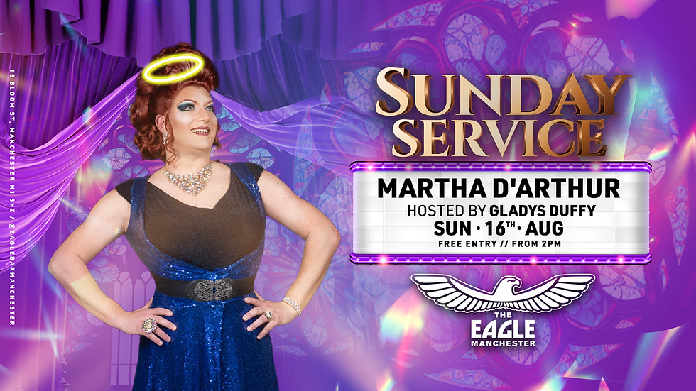 Martha D'Arthur does Sunday Service with hostess Gladys Duffy